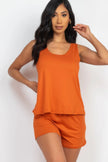 Comfy Tank Top & Shorts Set  Style Ratio