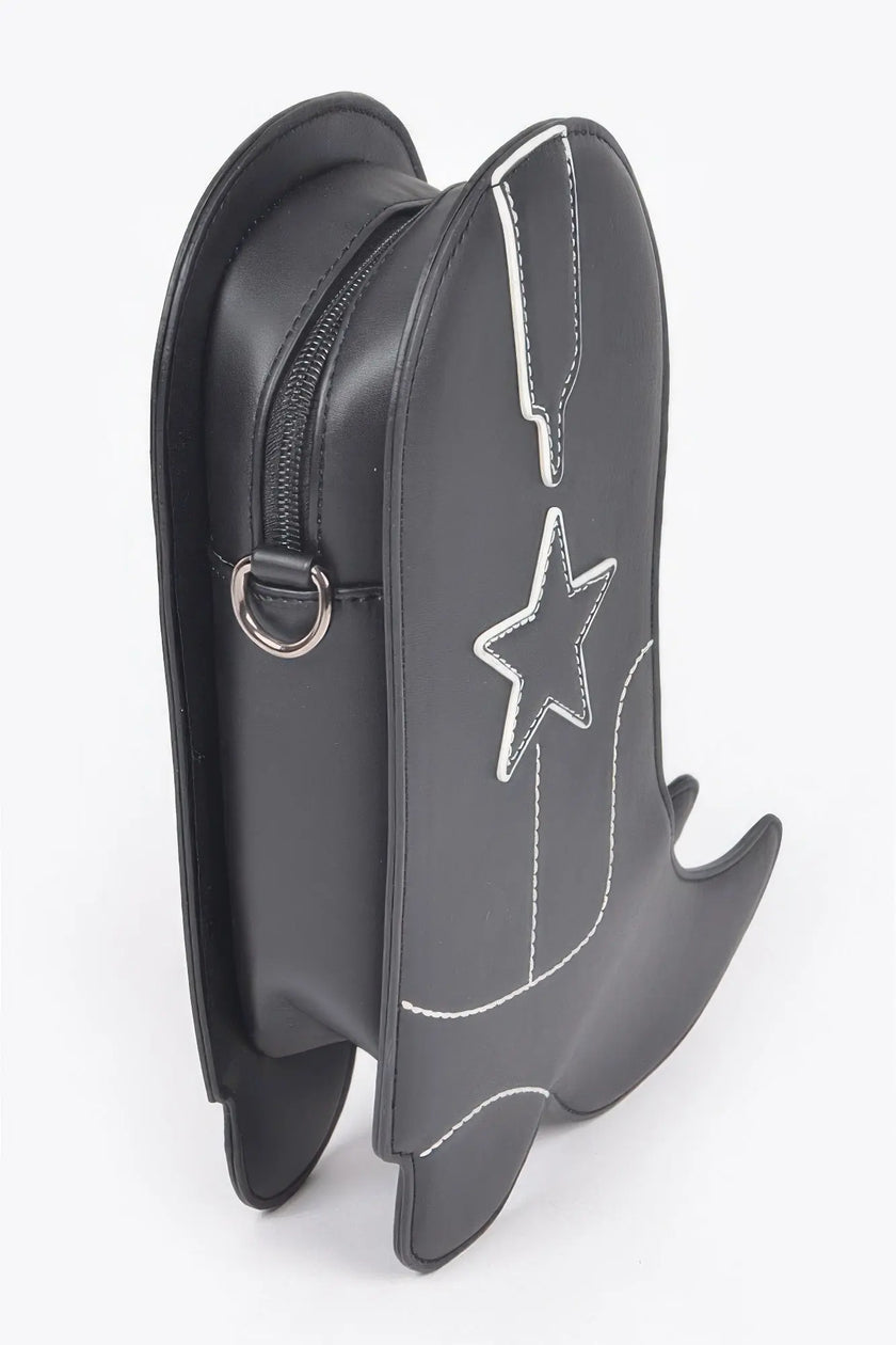 Cowboy Boots Crossbody Chain Bag  Style Ratio