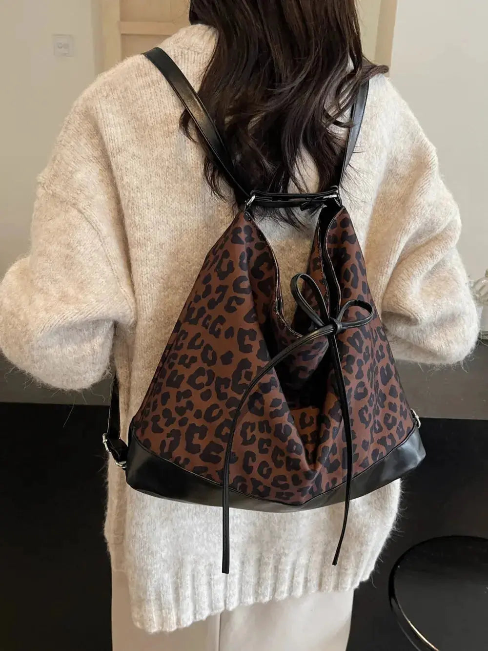 Leopard Dual Purpose Crossbody Bag  Style Ratio