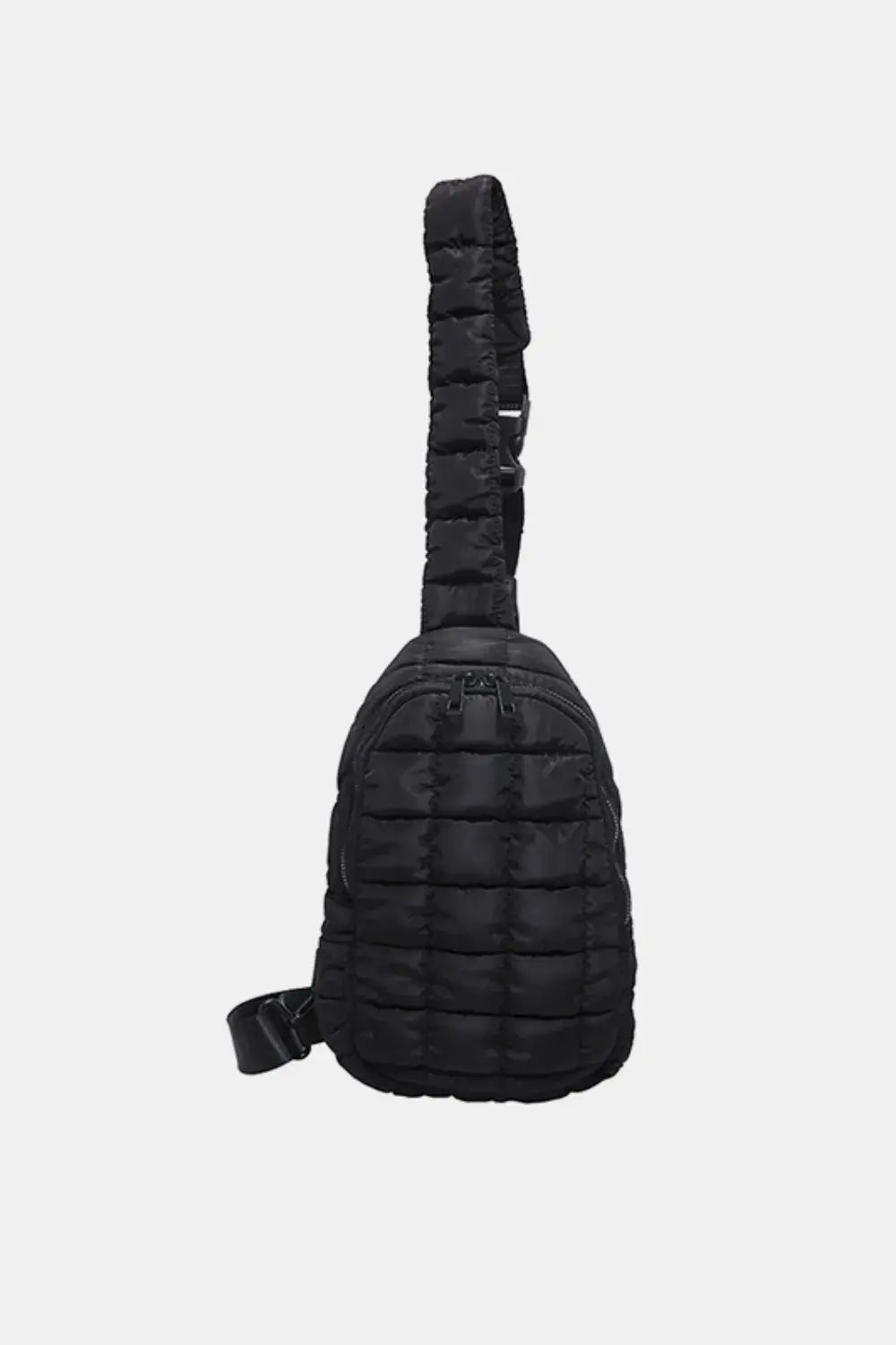 Quilted Nylon Crossbody Bag  Style Ratio