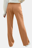 Decorative Button High Rise Pants  Style Ratio