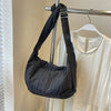 Pleated Dumpling Crossbody Bag  Style Ratio