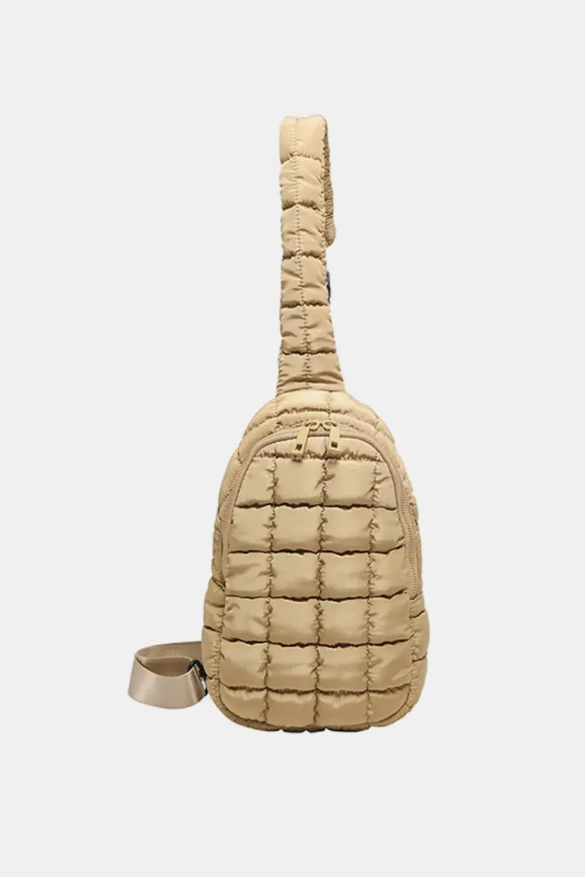 Quilted Nylon Crossbody Bag  Style Ratio