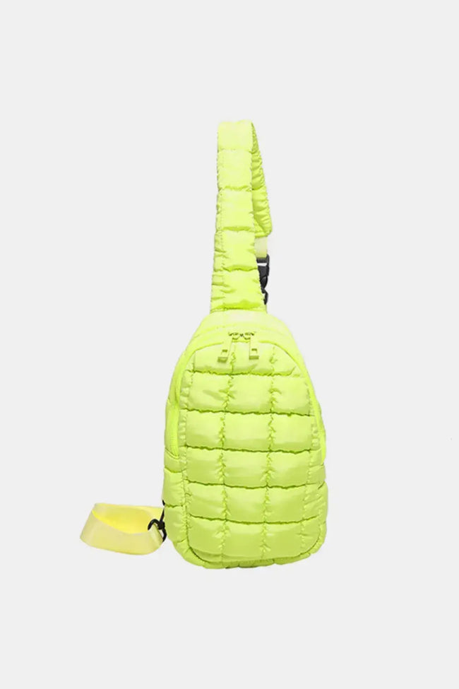 Quilted Nylon Crossbody Bag  Style Ratio