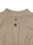 Elegant Button-Down Vest Coat  Style Ratio