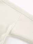 Elegant Stand Collar Open Front Outerwear  Style Ratio