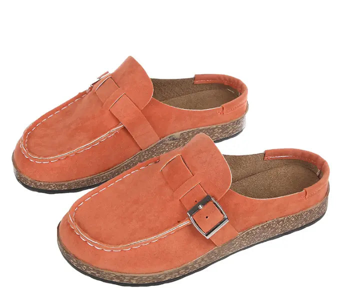Round Toe Closed Toe Slip-Ons  Style Ratio