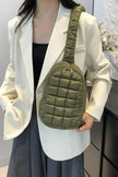 Quilted Nylon Crossbody Bag  Style Ratio