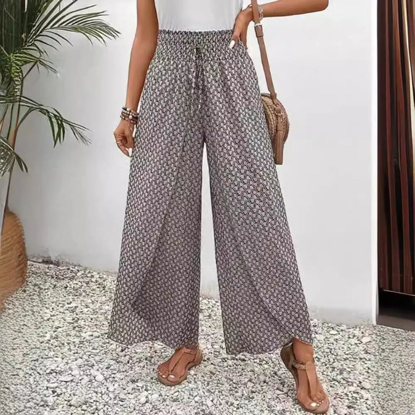 Retro Casual Loose Wide Leg Women's Pants  Style Ratio