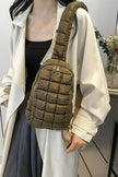 Quilted Nylon Crossbody Bag  Style Ratio
