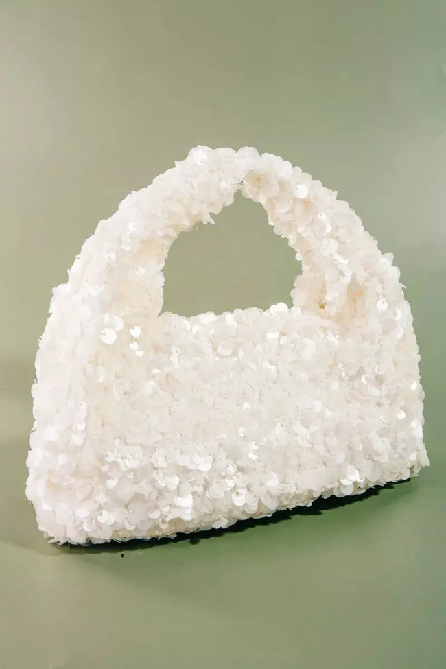 Fame Full Sequin Hand Bag  Style Ratio