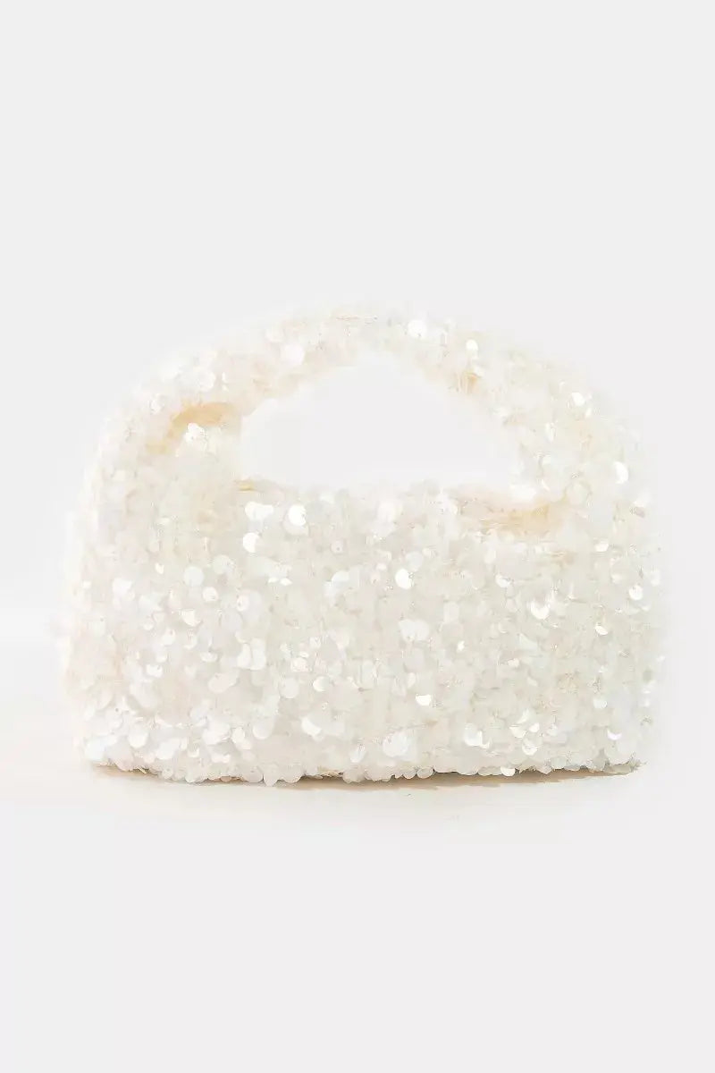 Fame Full Sequin Hand Bag  Style Ratio