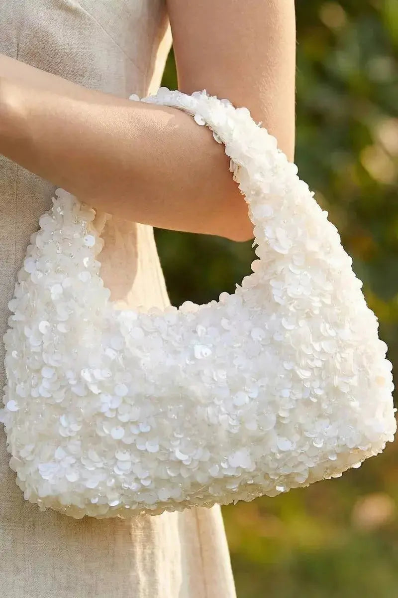 Fame Full Sequin Hand Bag  Style Ratio