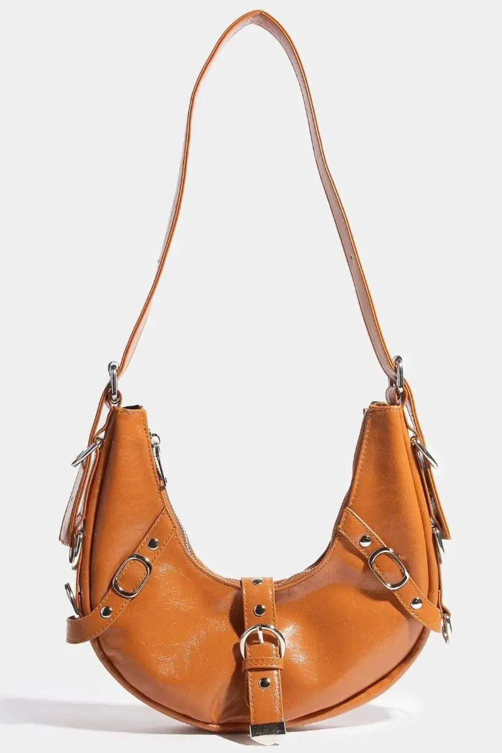 Fame Multi Belt Strap Accent Shoulder Bag  Style Ratio