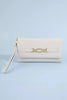 Fame Vegan Leather Chain Buckle Wristlet Wallet  Style Ratio