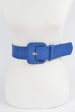 Faux Leather Wide Belt  Style Ratio