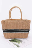 Faux Straw Tote Bag  Style Ratio