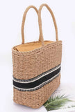 Faux Straw Tote Bag  Style Ratio