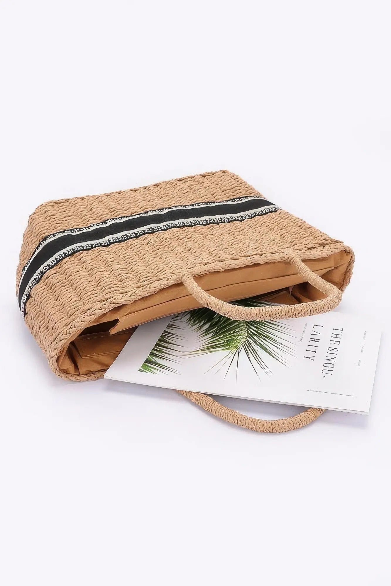 Faux Straw Tote Bag  Style Ratio