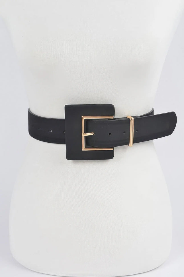 Faux Suede Belt  Style Ratio