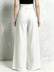 Full Size Wide-Leg Paperbag Waist Pants Plus Size  Style Ratio