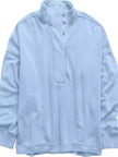 Half Snap Dropped Shoulder Sweatshirt  Style Ratio