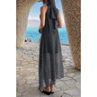 Halter Polka Dot Back Knot Tulle Dress  Style Ratio