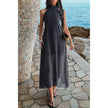 Halter Polka Dot Back Knot Tulle Dress  Style Ratio
