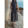 Halter Polka Dot Back Knot Tulle Dress  Style Ratio