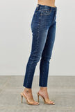High Rise Ankle Skinny With Button Fly  Style Ratio