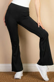 High Waist Side Pocket Flare Leggings  Style Ratio