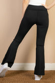 High Waist Side Pocket Flare Leggings  Style Ratio