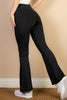 High Waist Side Pocket Flare Leggings  Style Ratio