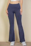 High Waist Side Pocket Flare Leggings  Style Ratio