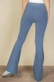 High Waist Side Pocket Flare Leggings  Style Ratio