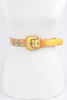Holograme Metallic Plus Size Belt  Style Ratio