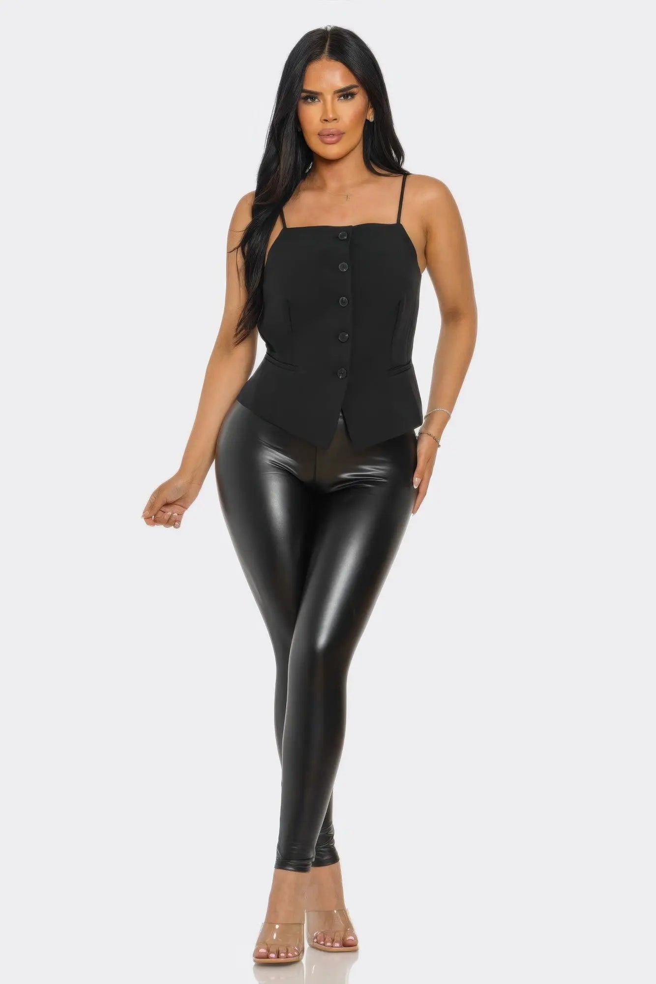 Ivory Chic Button-up Corset Top  Style Ratio