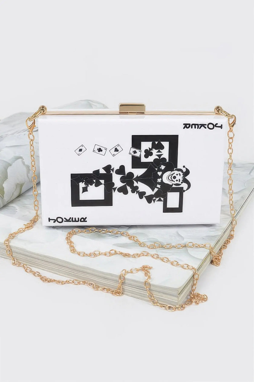 Joker Acrylic Crossbody Bag  Style Ratio