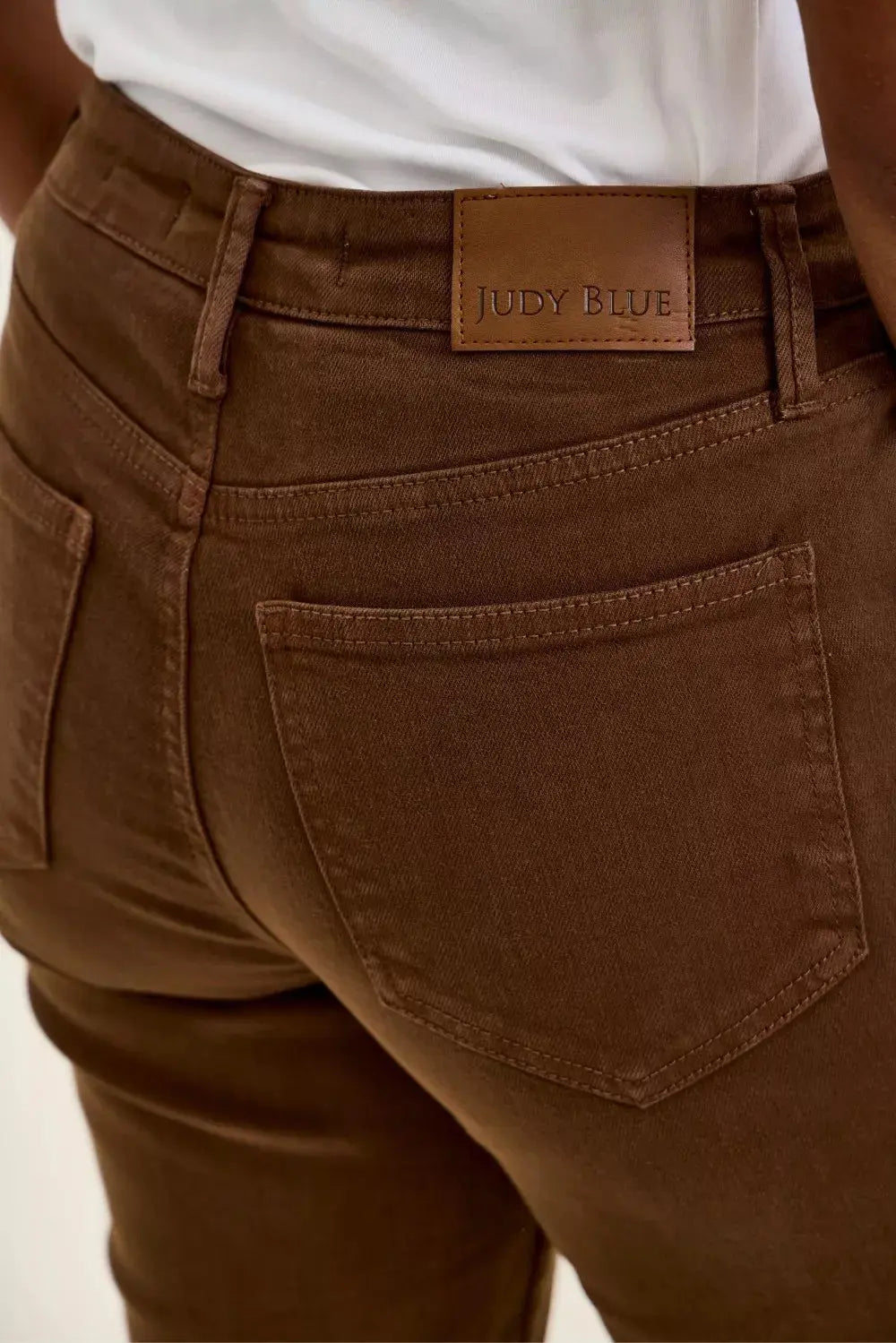 Judy Blue High Waist Aurora Weekender Jeans with Knee Darts C Mahogany  Style Ratio