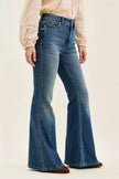 Judy Blue High Waist Double Button Tummy Control Flare Jeans  Style Ratio