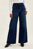 Judy Blue High-Waisted Wide-Leg Dark Wash Jeans  Style Ratio