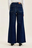 Judy Blue High-Waisted Wide-Leg Dark Wash Jeans  Style Ratio