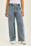 Judy Blue Hight Waist Wilhelmina Baggy Jeans with Md Aged Stone Blue Wash  Style Ratio