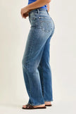 Judy Blue Mid Rise 90s Straight Jeans  Style Ratio