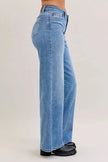 Judy Blue Mid Rise Retro Wide Leg Jeans  Style Ratio