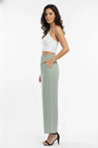 Lightweight High-waisted Wide-leg Lounge Pants  Style Ratio