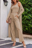 Long Sleeve Cover Up and Pants Set  Style Ratio