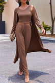 Long Sleeve Cover Up and Pants Set  Style Ratio
