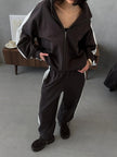 Long Sleeved Sportswear and Pants Set  Style Ratio
