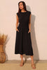 Matte Crepe Ruched Elastic Midi Dress  Style Ratio